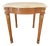 Vintage Italian Carved Beech & Gold Leaf Side Table With Onyx Top For Sale