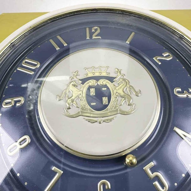 Brown and Bigelow Magnetic Clock For Sale - Image 6 of 9