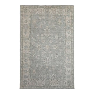 Oushak Rug 5'11" x 9' For Sale