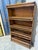 American Early 20th Century Globe-Wernicke 4-Stack Oak Barrister "Elastic" Bookcase For Sale - Image 3 of 8