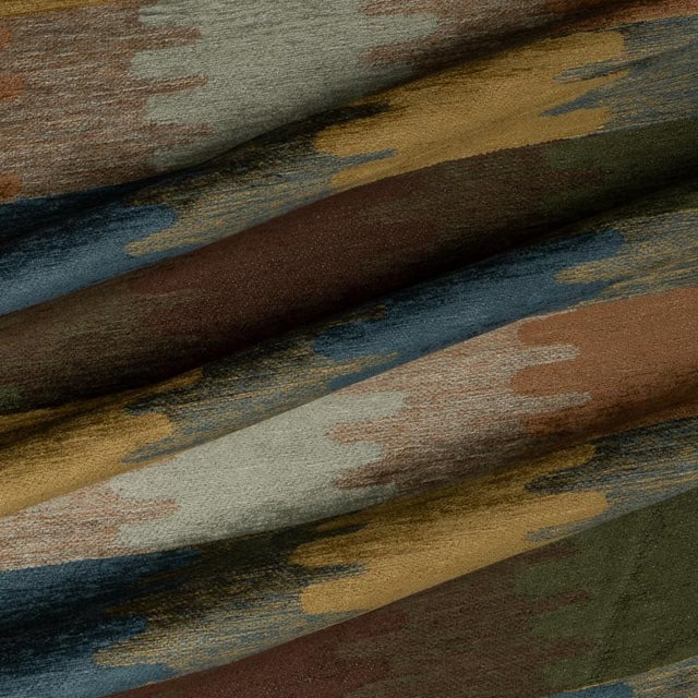 Contemporary Materialworks by Hable Muse Performance Chenille in Cypress For Sale - Image 3 of 5