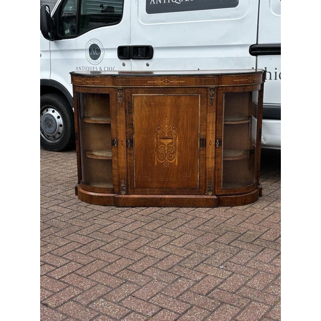 Victorian Burr Walnut Sideboard For Sale - Image 11 of 16