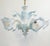 Vintage Chandelier in Blue Murano Glass, 1950s For Sale - Image 3 of 6