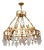Heart Motif Chandelier In the Manner of Robert Goossens For Sale