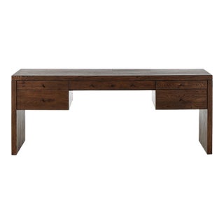 Four Hands Torrington Desk - Umber Oak For Sale
