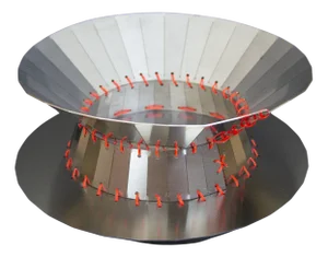 Centerpiece in Stainless Steel by StudioNotte
