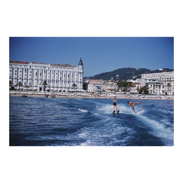 Cannes Watersports Slim Aarons C Print For Sale