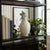 Asian Vintage Off White Bird Head Mouth Ceramic Art Vase For Sale - Image 3 of 9