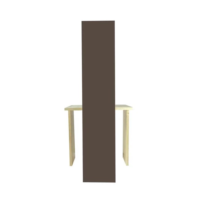 CIMABUE BROWN Chair by Ferdinando Meccani for Meccani For Sale - Image 3 of 8