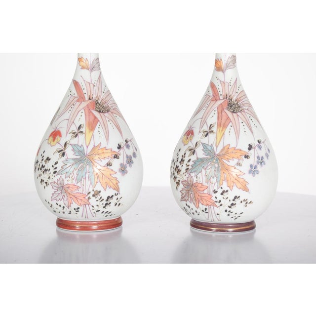Round Porcelain Jugs with Polychrome, 1950s, Set of 2 For Sale - Image 6 of 10