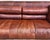 Animal Skin Mid Century Modern Italian Leather Sofa by Baxter of Italy For Sale - Image 7 of 18