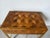 Mid-Century Modern Baker Collector’s Edition Geometric Burl Wood & Brass Small Storage Chest For Sale - Image 3 of 12