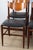 Chairs in Teak and Black Imitation Leather by Gianfranco Frattini, 1960s, Set of 6 For Sale - Image 17 of 18