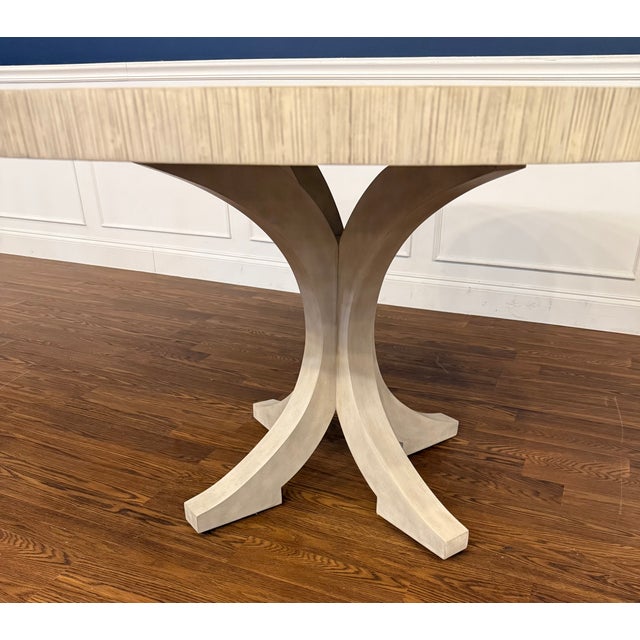 Century Casual Round Dining/Breakfast/Game Table For Sale - Image 10 of 14