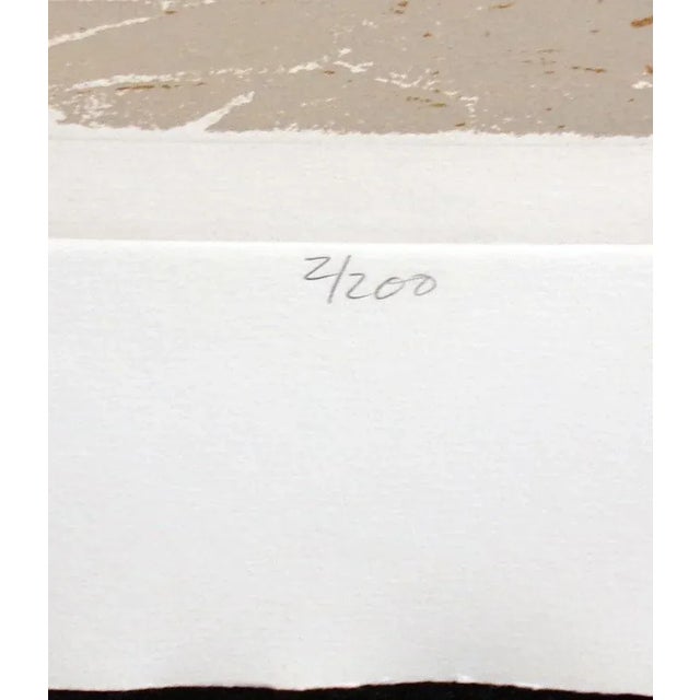 Impressionist 1980s Paula Crane "En Provence" Signed Numbered Art Etching of a Street For Sale - Image 3 of 5