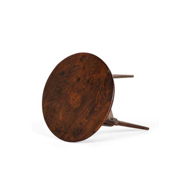 18th Century Oak Cricket Table For Sale - Image 4 of 13