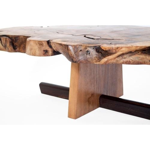 Contemporary T2611 Coffee Table in Caucasian and European Walnut by Jörg Pietschmann For Sale - Image 3 of 16