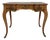 1930s French Louis XV Style Walnut Writing Table With Three Drawers For Sale