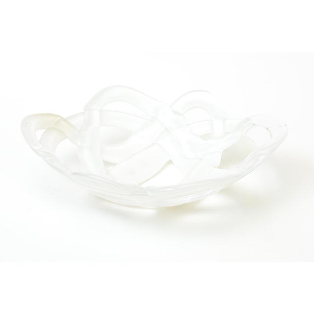 Kosta Boda Vintage Twisted Glass Bowl by Kosta Boda 70's For Sale - Image 4 of 10