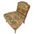 Wood Late 20th Century Louis XV Style Oversized Tapestry & Plaid Slipper Chairs by Wesley Hall - A Pair For Sale - Image 7 of 11