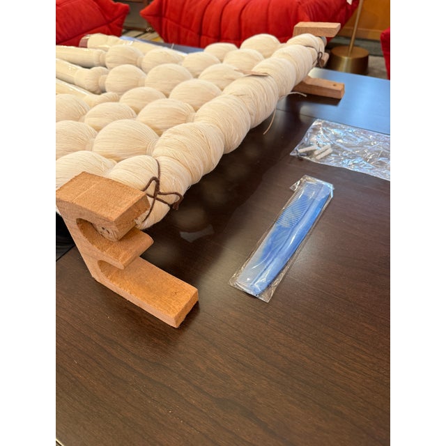 White The Citizenry Lomas Wall Hanging For Sale - Image 8 of 12