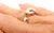 Black Cartier Panther Panthere Rose Gold Lacquer Tsavorite Ring Cert, Size 6.25 For Sale - Image 8 of 10