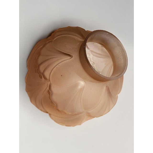 1930s Art Deco Glass Vase, 1930 For Sale - Image 5 of 9
