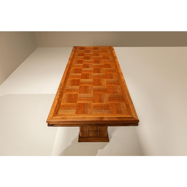 Dining Table with Game Surface attributed to Paolo Buffa, Italy, 1940s For Sale - Image 10 of 18