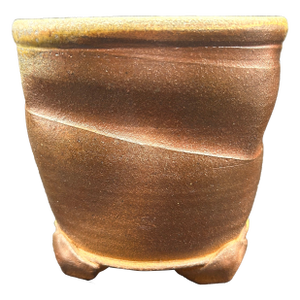 Chuck Solberg Footed Stoneware Planter