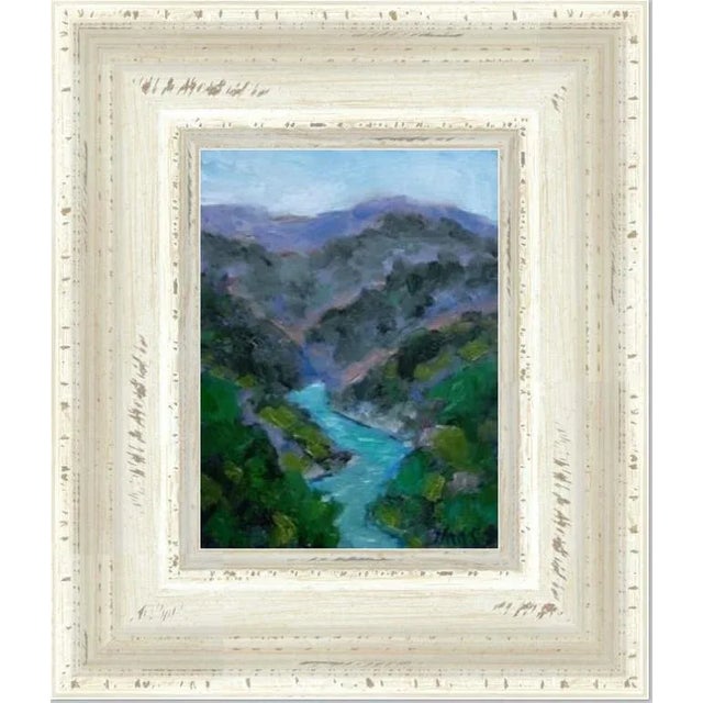 Wood Landscape of the Eel River in Oil For Sale - Image 7 of 7