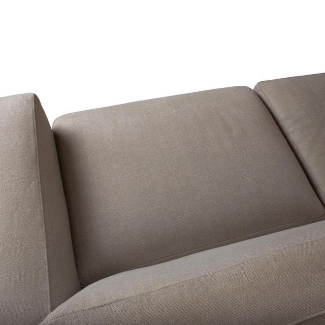 Beige Soft Dream Fabric Corner Sofa Beige Cream Sofa by Antonio Citterio for Flexform For Sale - Image 8 of 18