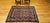 Textile Antique Persian Malayer Area Rug, Hand-Knotted Wool, Geometric Pattern, 4x5, Red & Navy For Sale - Image 7 of 16