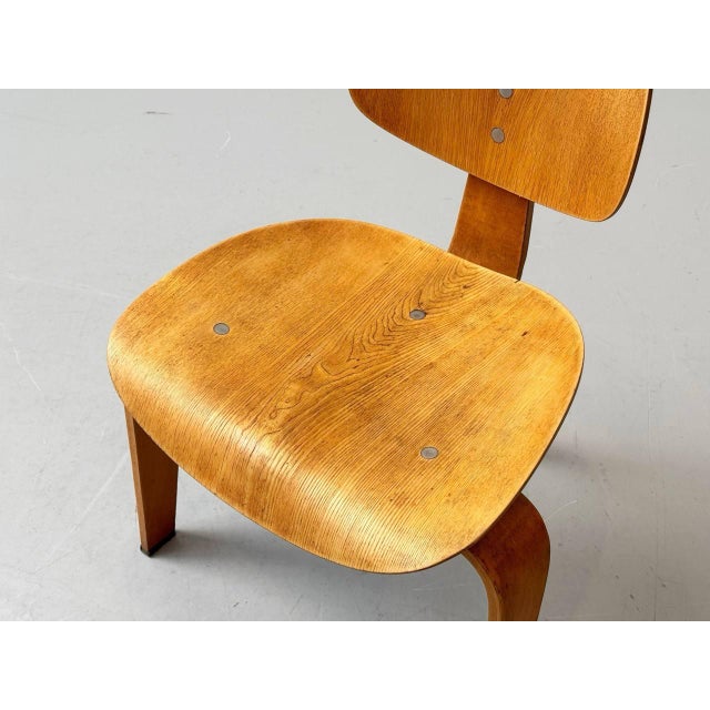 Wood Vintage SE42 Chair by Egon Eiermann for Wilde & Spieth, 1940s For Sale - Image 7 of 18