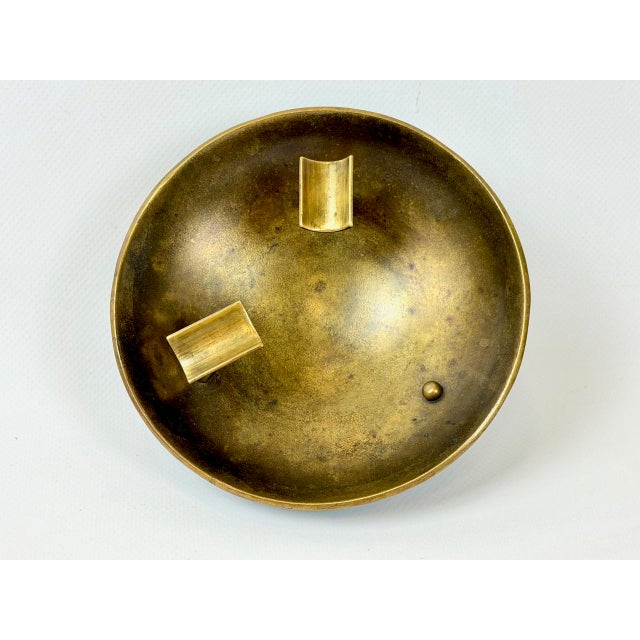 Mid-Century Modern Bronze Ashtray by Carl Auböck, Austria, 1950s For Sale - Image 6 of 8