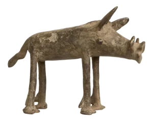 Vintage African Bronze Warthog