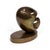 Brass Abstract Sculpture Attributed to Kirill Bergart For Sale - Image 8 of 12