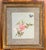 Victorian Antique 19th Century American Floral Botanical Watercolor Study of a Rose and Butterfly Signed Copely in Gilt Frame For Sale - Image 3 of 10