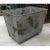 Shabby Chic Planter Storage Bin 1970s Zinc For Sale - Image 3 of 8