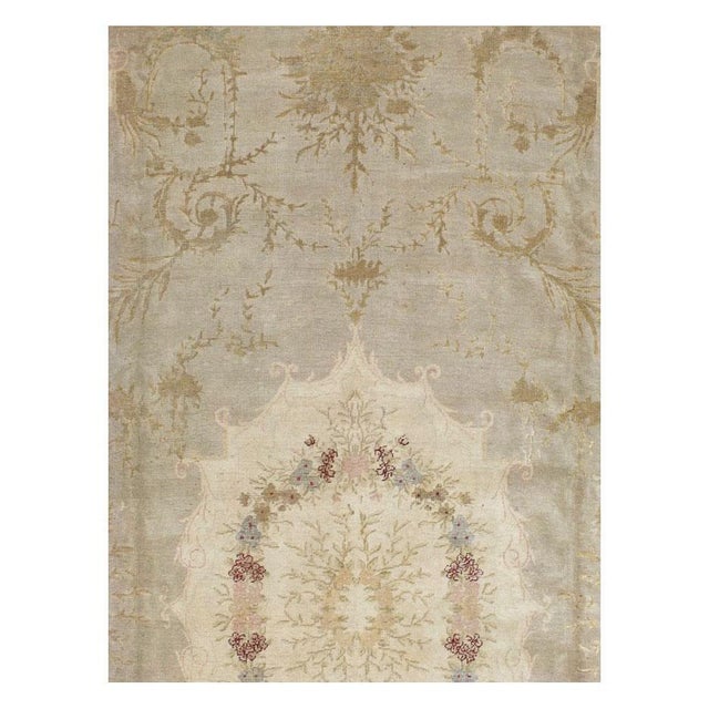 A vintage Turkish Herekeh large room size carpet handmade during the mid-20th century. The pattern is inspired by Classic...