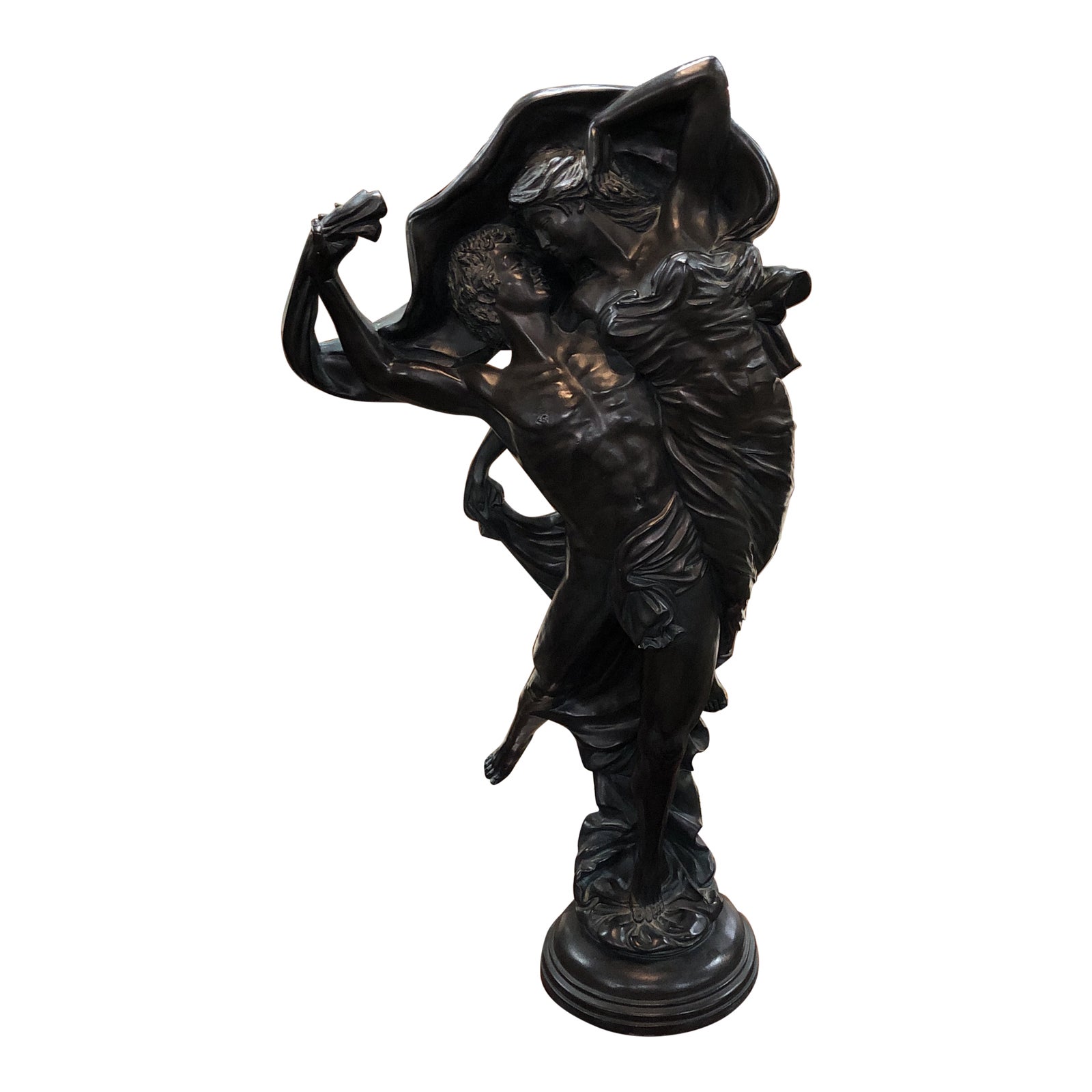 Zephyr & Psyche Statue | Chairish
