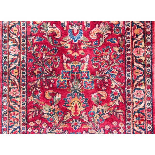 Early 20th Century Persian Sarouk Runner For Sale - Image 9 of 16