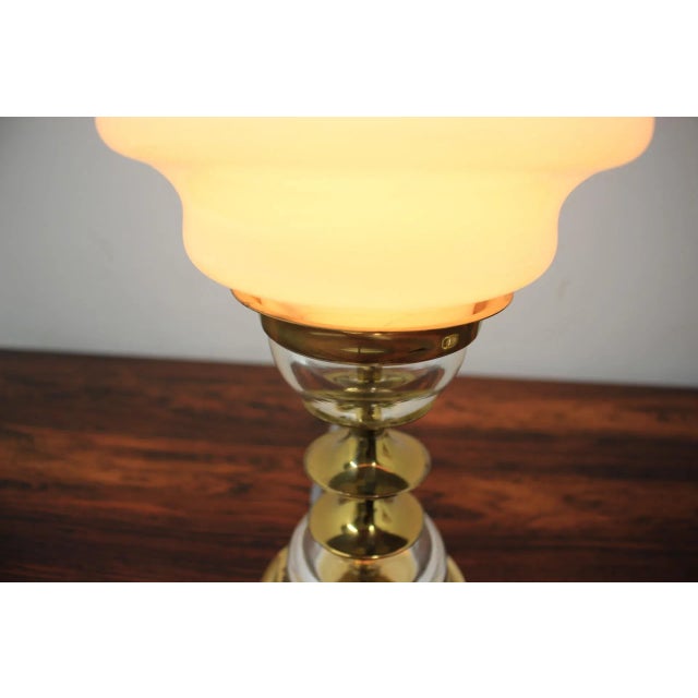 1970s Table Lamps by Jablonecké Sklárny, 1970s, Set of 2 For Sale - Image 5 of 11