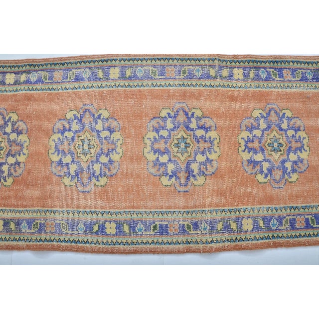 Antique Vintage Kitchen Decor Runner Rug For Sale - Image 10 of 10