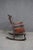 Antique Horner Style Mahogany Carved Lion Arm Rocking Chair For Sale - Image 11 of 11