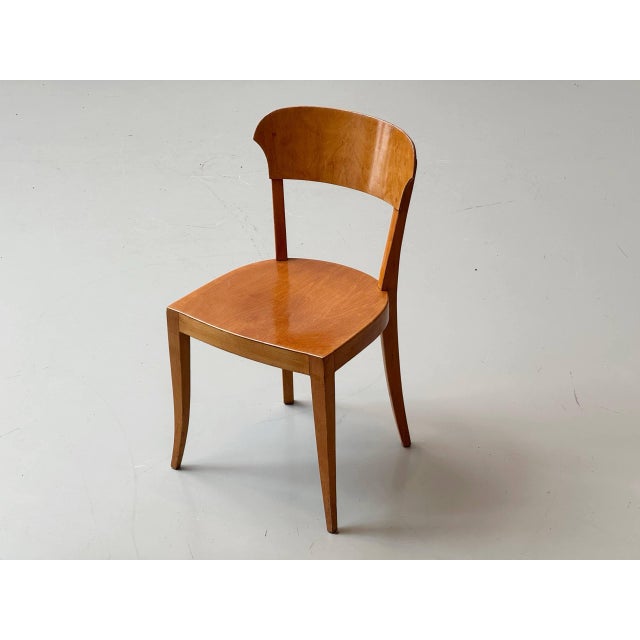 1920s Wooden Chair from Horgenglarus, 1920s For Sale - Image 5 of 18