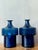 Vintage 1960s Timo Sarpaneva Littala Finland Blue Glass Vase - A Pair For Sale - Image 11 of 12