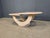 Mid-Century Modern Vintage Two-Tier Travertine Coffee Table, 1970s For Sale - Image 3 of 9