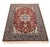 Hand-knotted Isfahan Oriental rug | Knot density: approx. 640.000/m² | Material: Wool & silk | Size: 206 x 149 cm | Color:...