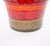 Red Large Mid-Century West German Porcelain Vase, Orange, Beige & Brown, 18" Tall For Sale - Image 8 of 9