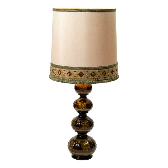Ceramic Floor Lamp from Kaiser Leuchten, 1970s For Sale